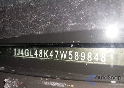 2007 Jeep Liberty Sport from USA, damaged, VIN 1J4GL48K47W589848